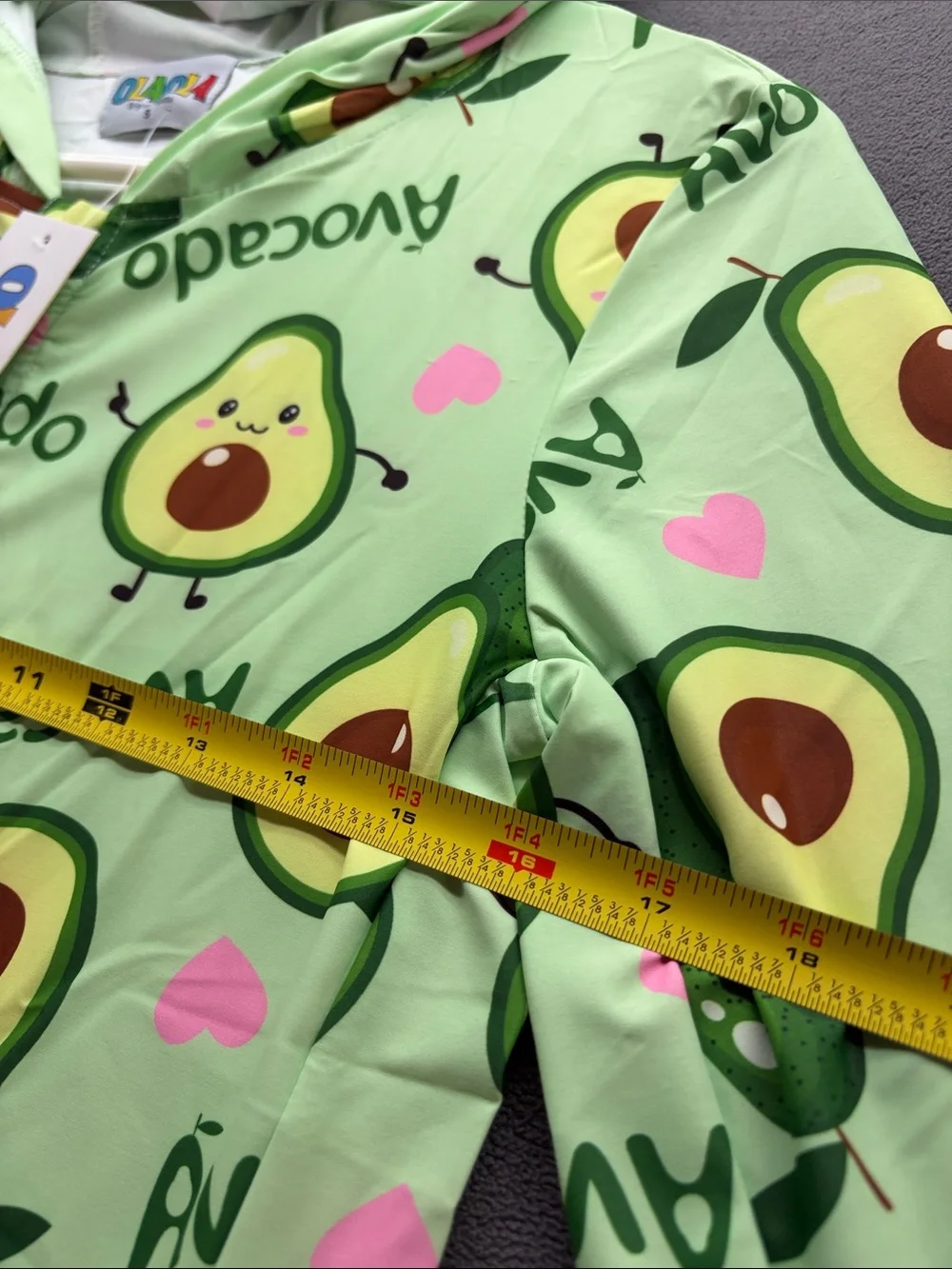 Kids Light Green Avocado Hooded Swim Coverup